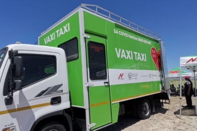 OLD MUTUAL VAXI TAXI HITS THE ROAD TO GET MORE PEOPLE VACCINATED