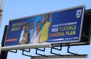 Standard Bank promotes its Flexible Funeral Plan