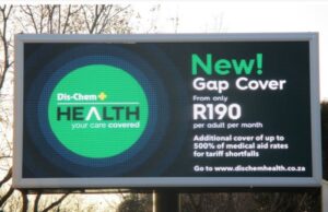 Dis-Chem promotes its recently launched Gap Cover